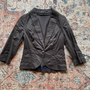 Express Grey Blazer